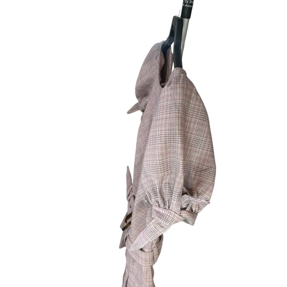 NWOT Free People Sevi Plaid Mini Dress Women size Small - Picture 8 of 10